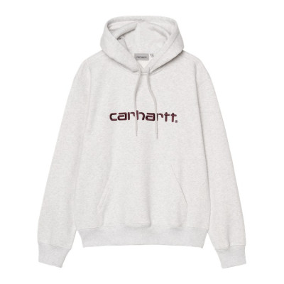 Sweat à Capuche Carhartt Wip Homme HOODED Gris Clair Cloane Vannes