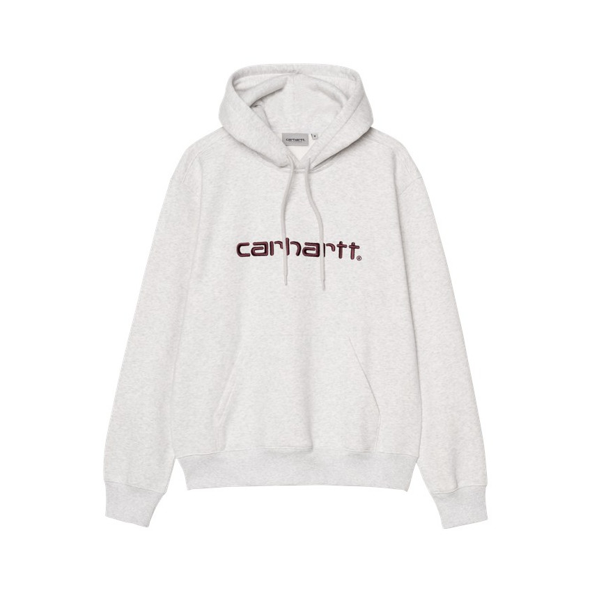 Sweat à Capuche Carhartt Wip Homme HOODED Gris Clair Cloane Vannes
