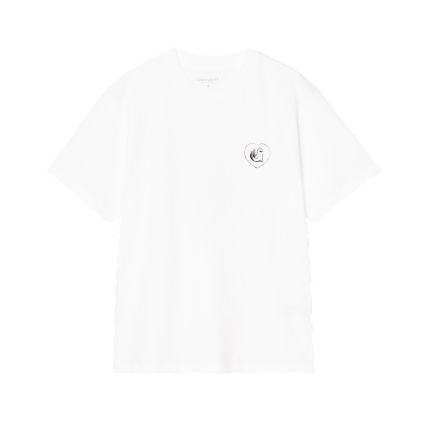 T-Shirt Femme Carhartt Wip HEARTS OF HARTTS Blanc Cloane Vannes I035477
