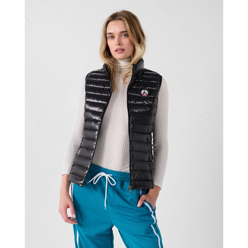 Doudoune Sans Manches Jott Femme SEDA SHINY Noir Cloane Vannes WDOW212506
