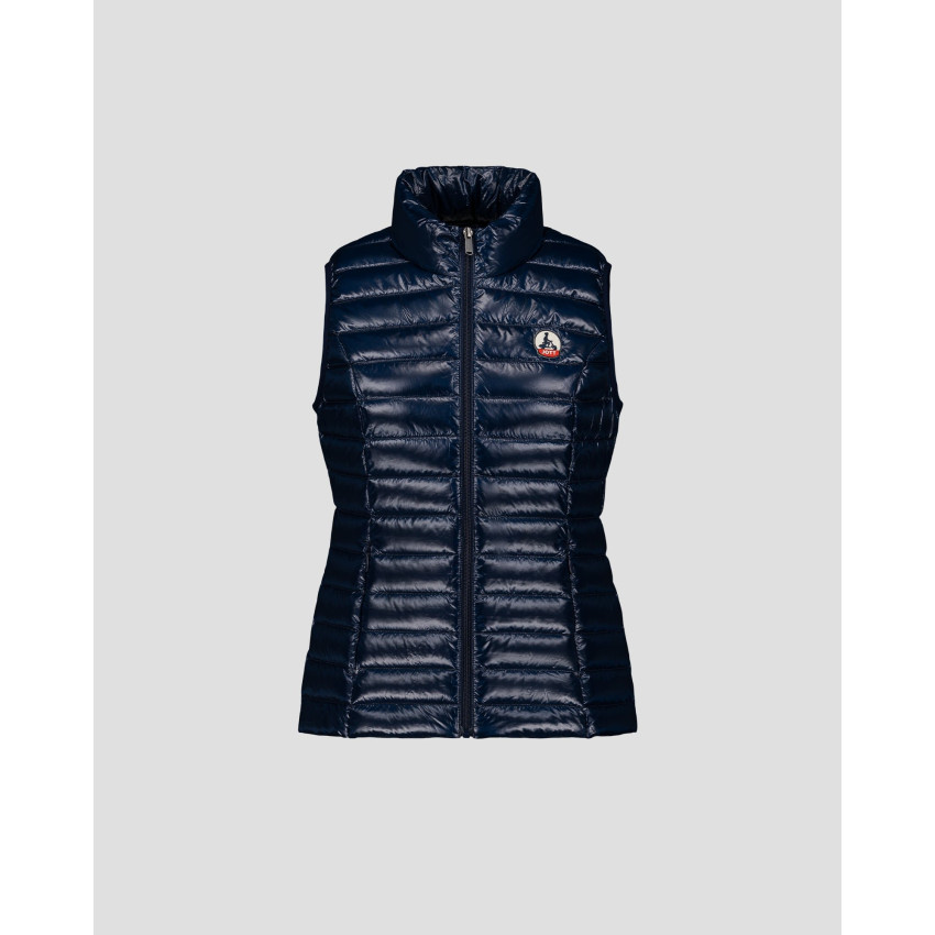 Doudoune Sans Manches Jott Femme SEDA SHINY Bleu Marine Cloane Vannes WDOW212506