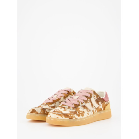 Baskets Femme GOAL MOO SPLASH Beige