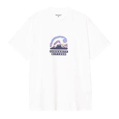 T-Shirt Homme Carhartt Wip RISING HELIX Blanc Cloane Vannes I035488 02