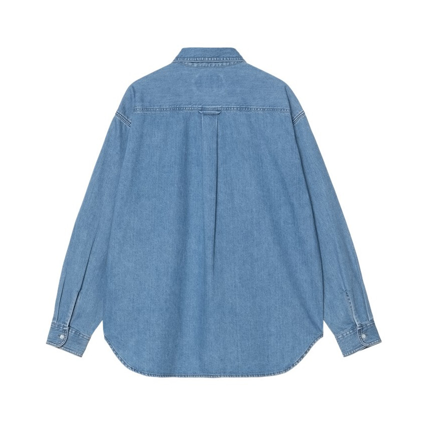 Chemise Homme Carhartt Wip LUCAS Denim Cloane Vannes I034525