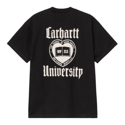T-Shirt Homme Carhartt Wip  SCHOOLING Noir Cloane Vannes I035453 89