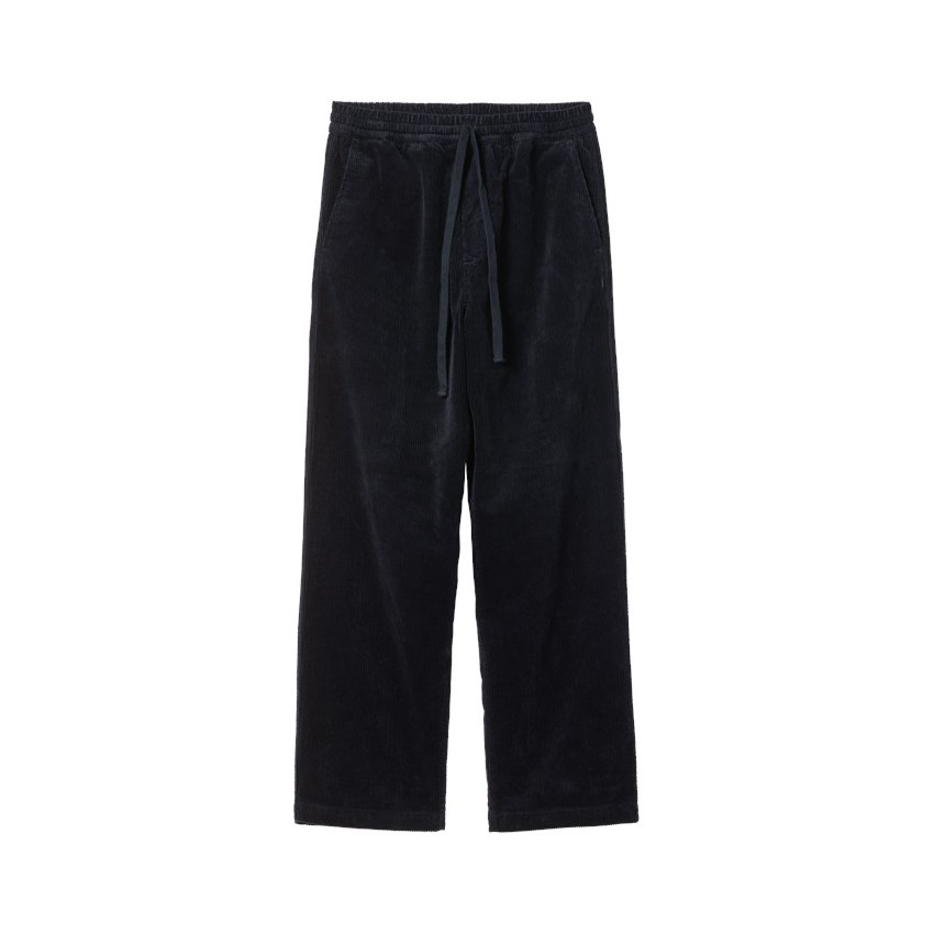 Pantalon en Velours Côtelé Carhartt Wip Homme FLOYDE Bleu Marine Cloane Vannes I034037