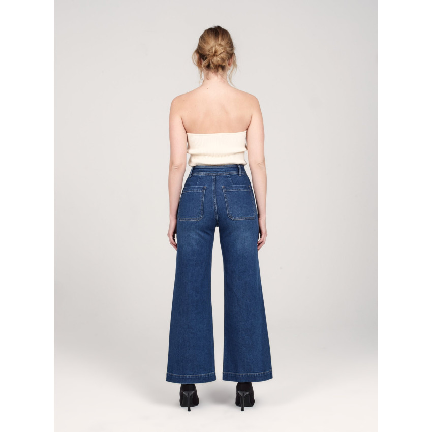 Jeans Femme FAM PARIS FAUVE STONE Denim Cloane Vannes