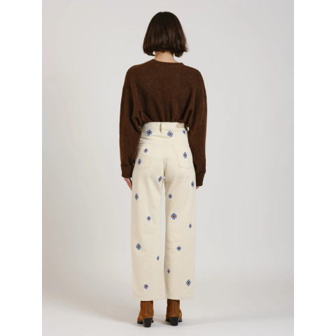 Jeans Femme Fam Paris POLA Beige Cloane Vannes