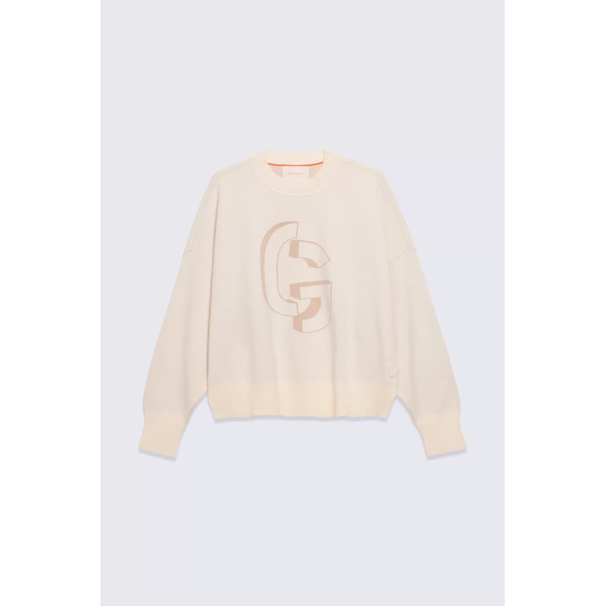 Pull Femme Gertrude NATALIA Crème Cloane Vannes