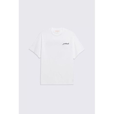 T-Shirt Homme Gertrude LEONCE BALLON Blanc Cloane Vannes H25LEONCEBALL