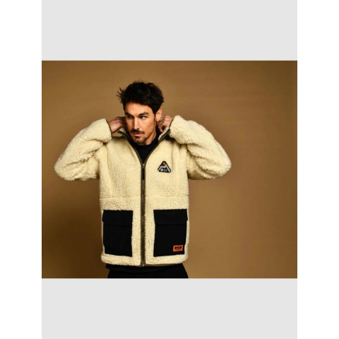 Veste Polaire Jonsen Island Homme ORSO 25 Ecru Cloane Vannes