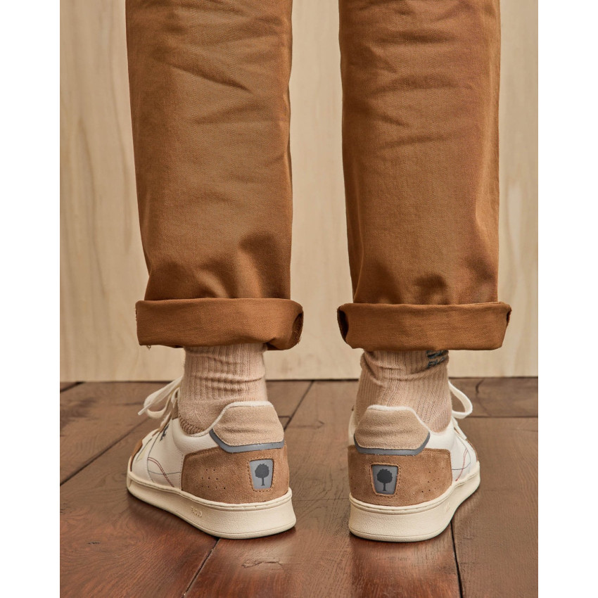 Baskets Homme Faguo COMMUTE 1 Beige Cloane Vannes F25CG3208 ECR16