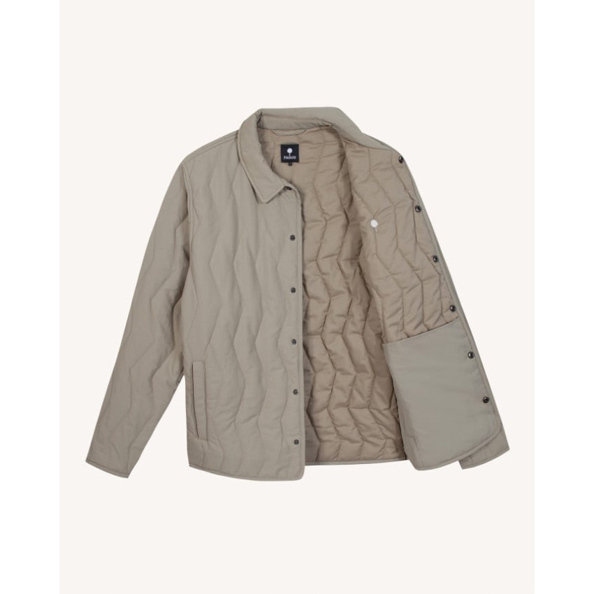 Veste matelassé Faguo Homme OBERNAI Beige Beige Cloane Vannes