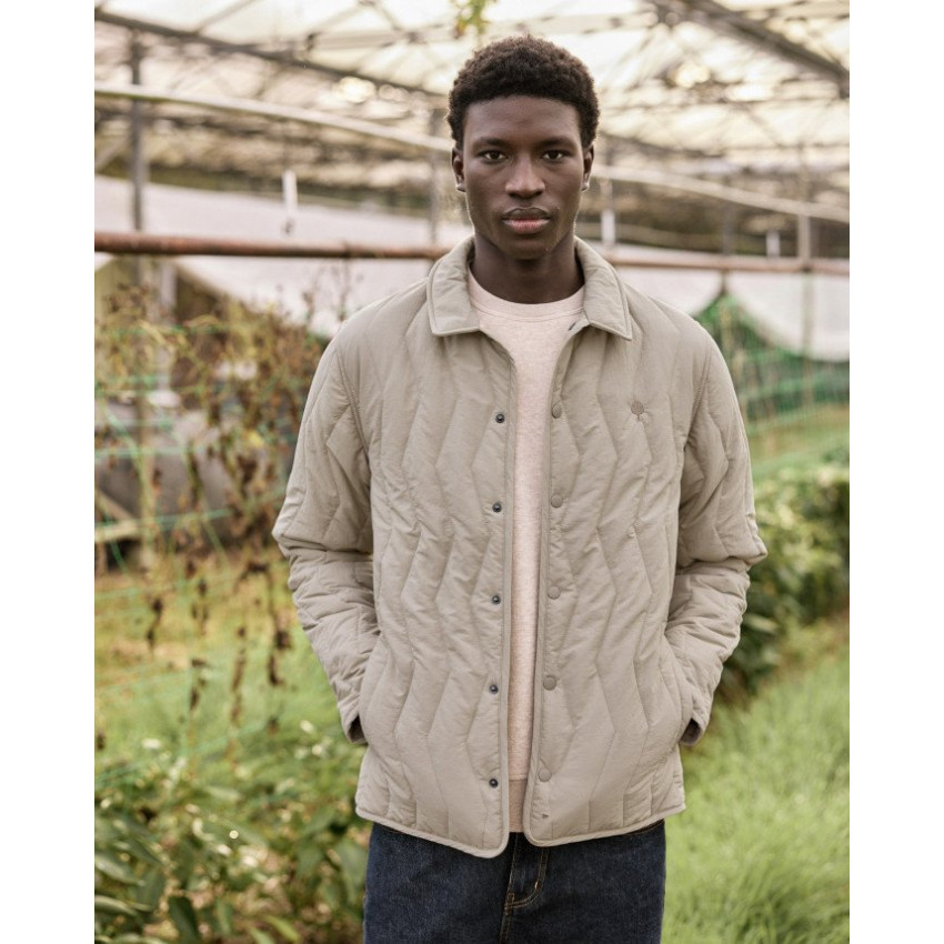 Veste matelassé Faguo Homme OBERNAI Beige Beige Cloane Vannes