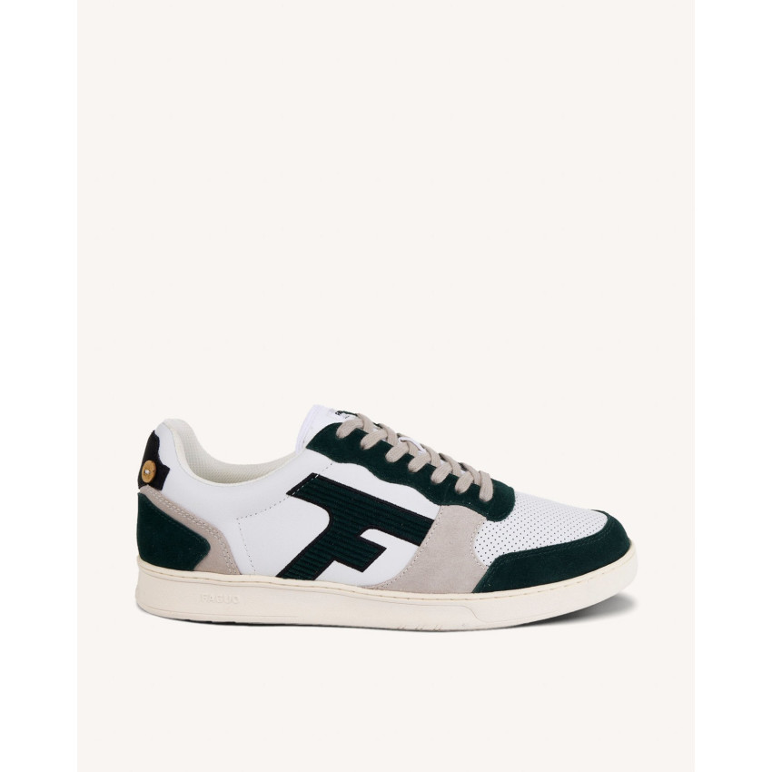 Baskets Faguo Homme HAZEL Blanc Cloane Vannes F25CG3204 WHI67
