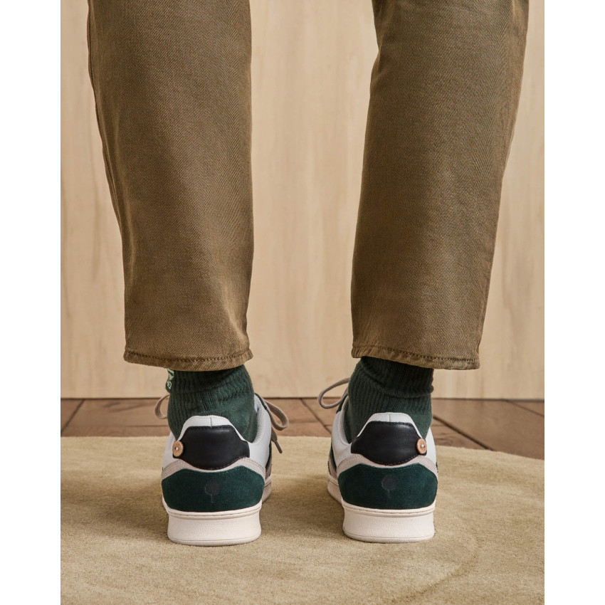 Baskets Faguo Homme HAZEL Blanc Cloane Vannes F25CG3204 WHI67