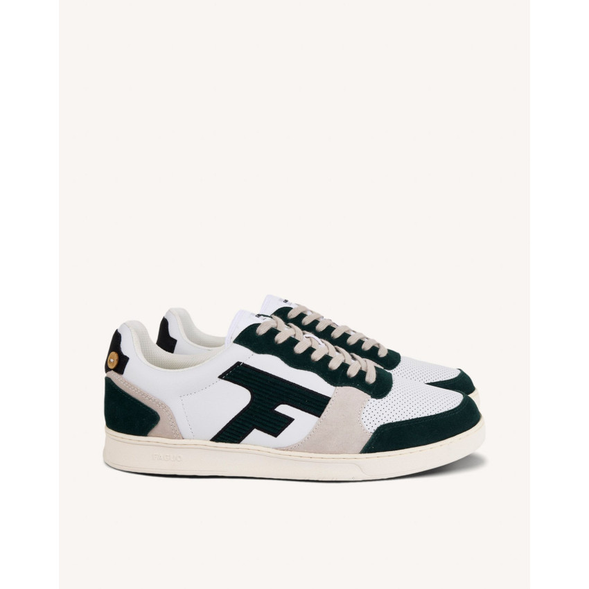 Baskets Faguo Homme HAZEL Blanc Cloane Vannes F25CG3204 WHI67