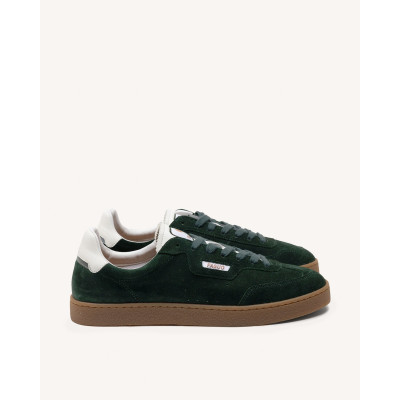 Baskets Faguo Homme LUMBO Vert Cloane Vannes F24CG0211 GRE00