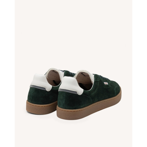 Baskets Faguo Homme LUMBO Vert Cloane Vannes F24CG0211 GRE00