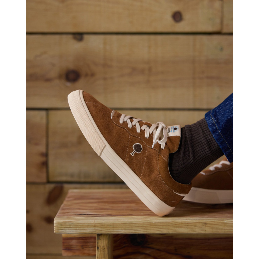 Baskets Faguo Homme NASHI Camel Cloane Vannes F25CG0301 CAM00