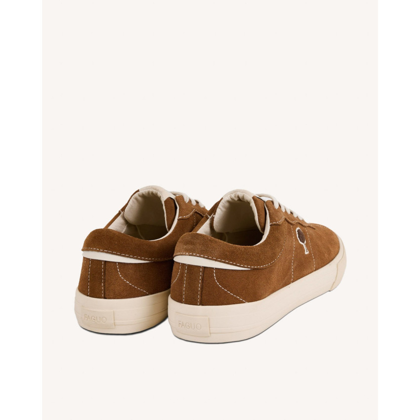Baskets Faguo Homme NASHI Camel Cloane Vannes F25CG0301 CAM00