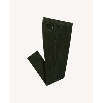 Pantalon Homme Faguo DREUILLE Vert Foncé Cloane Vannes F25PA0102 GRE02