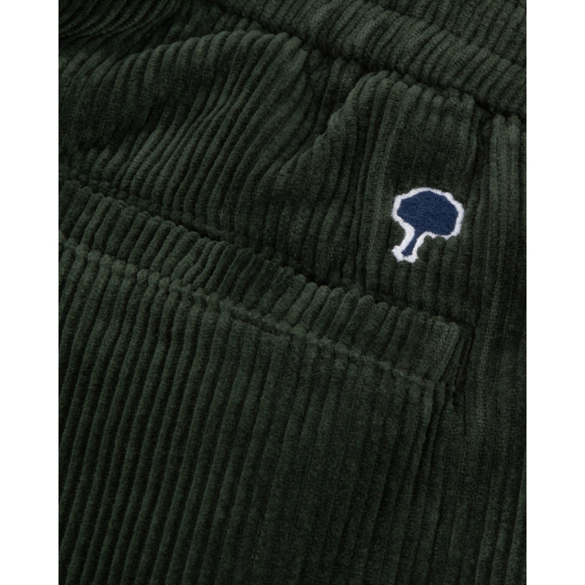 Pantalon Homme Faguo DREUILLE Vert Foncé Cloane Vannes F25PA0102 GRE02