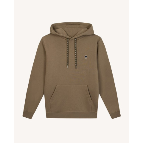 Sweat à Capuche Homme DIRAC Marron Cloane VannesF25SW0105 BRO36