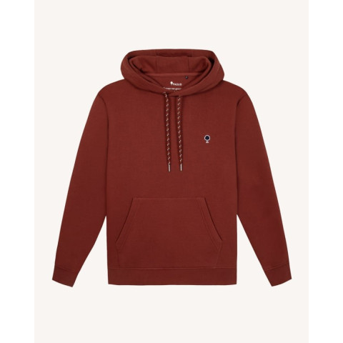 Sweat à Capuche Homme DIRAC Bordeaux Cloane Vannes F25SW0106 BUR00