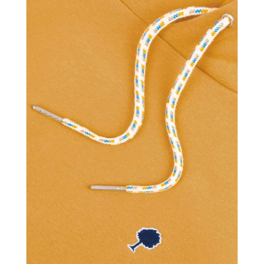 Sweat à Capuche Homme DIRAC Ocre  	S25SW0105 YEL07