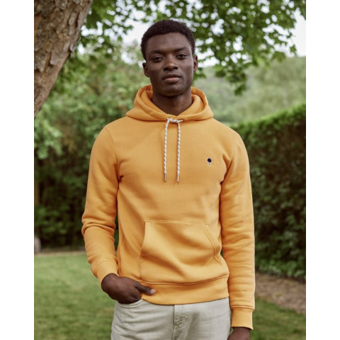 Sweat à Capuche Homme DIRAC Ocre  	S25SW0105 YEL07