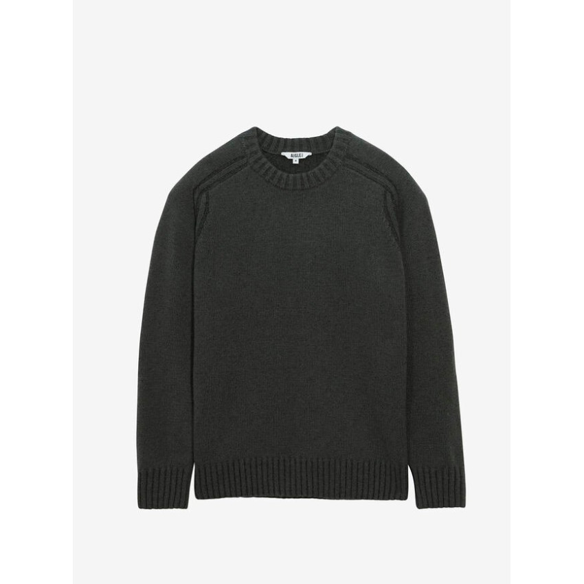 Pull Homme Raglan LAINE Kaki Cloane Vannes  AIW25MKNI006 URBAN