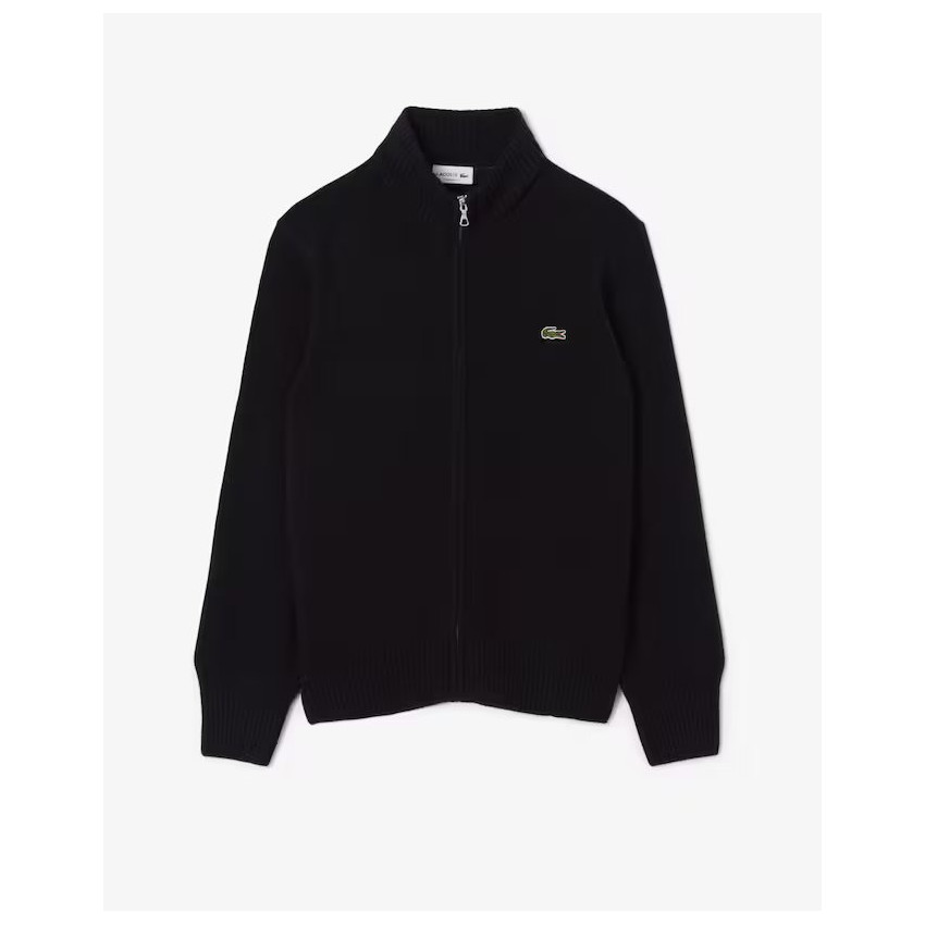 Pull Zippé Homme LACOSTE Noir Cloane Vannes AH5181 031
