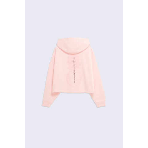 Sweat Zippé Femme ANGELINA TECH Rose