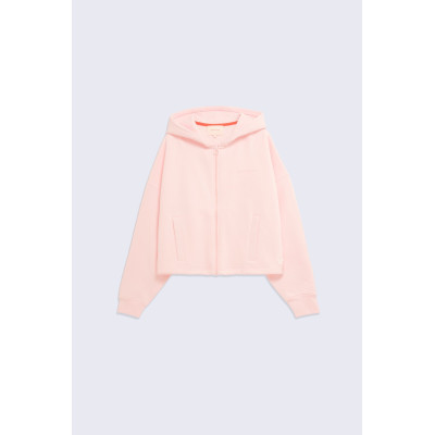 Sweat Zippé Femme ANGELINA TECH Rose