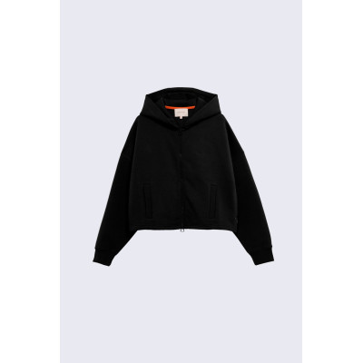 Sweat Zippé Femme ANGELINA Noir