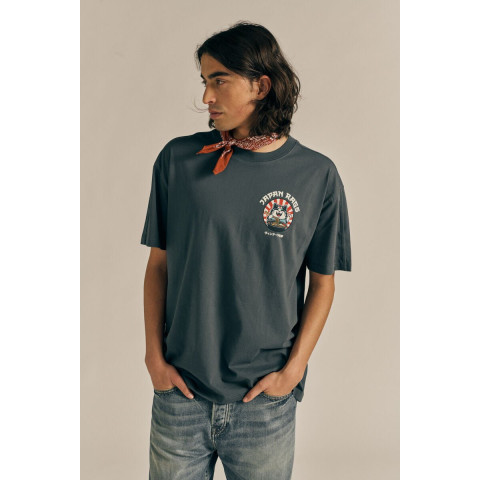 T-Shirt Japan Rags Homme KATA Bleu Mer Cloane Vannes 1KATA00000000MC 3058