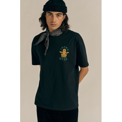 T-Shirt Japan Rags Homme MIRATA Noir Cloane Vannes 1MIRATA000000MC 0001