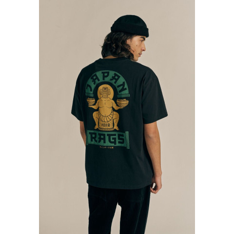 T-Shirt Japan Rags Homme MIRATA Noir Cloane Vannes 1MIRATA000000MC 0001