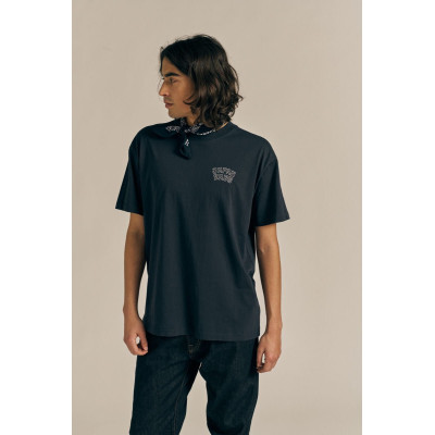 T-Shirt Homme Japan Rags YASUO Bleu Marine Cloane Vannes 1YASUO0000000MC 3015