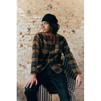 Veste Homme Japan Rags TSUKI Marron Cloane Vannes 1TSUKI0000000ML 8088