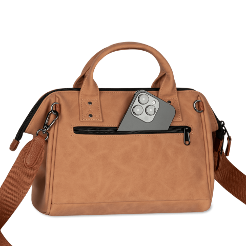 Sac à Main CABAIA CrossBody MOSCOW Medium Camel Cloane Vannes CB MOSCOW MEDIUM