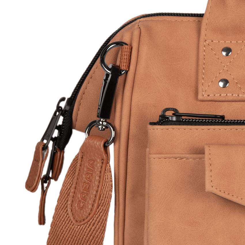 Sac à Main CABAIA CrossBody MOSCOW Medium Camel Cloane Vannes CB MOSCOW MEDIUM