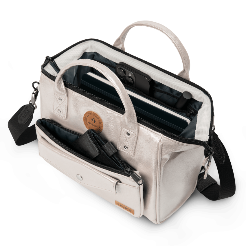 Sac à Main CABAIA CrossBody HONOLULU Crème Cloane Vannes CB HONOLULU MEDIUM