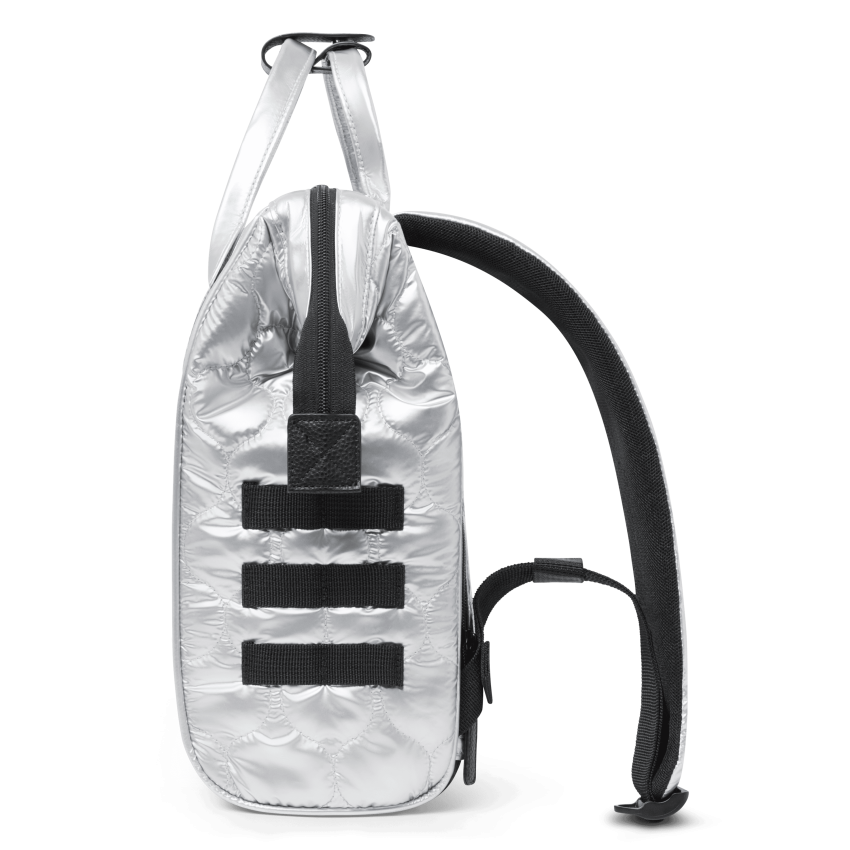 Sac à Dos CABAIA ASTANA Small Argenté Cloane vannes ASTANA SMALL