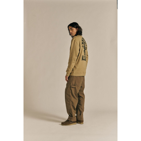 Pantalon Homme Japan Rags KOBE Marron Cloane Vannes 1PKOBE000JPIG 8088