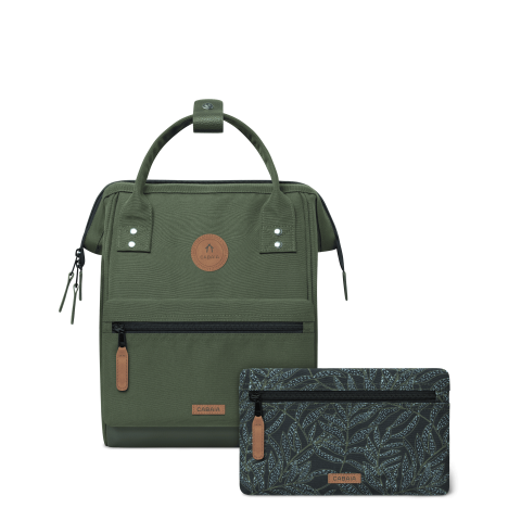 Sac à Dos CABAIA COROMANDEL Small Kaki Cloane Vannes COROMANDEL SMALL