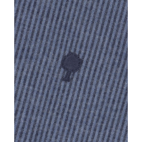 Chemise Faguo Homme IRATY Bleu Cloane Vannes F25SH0105 BLU14