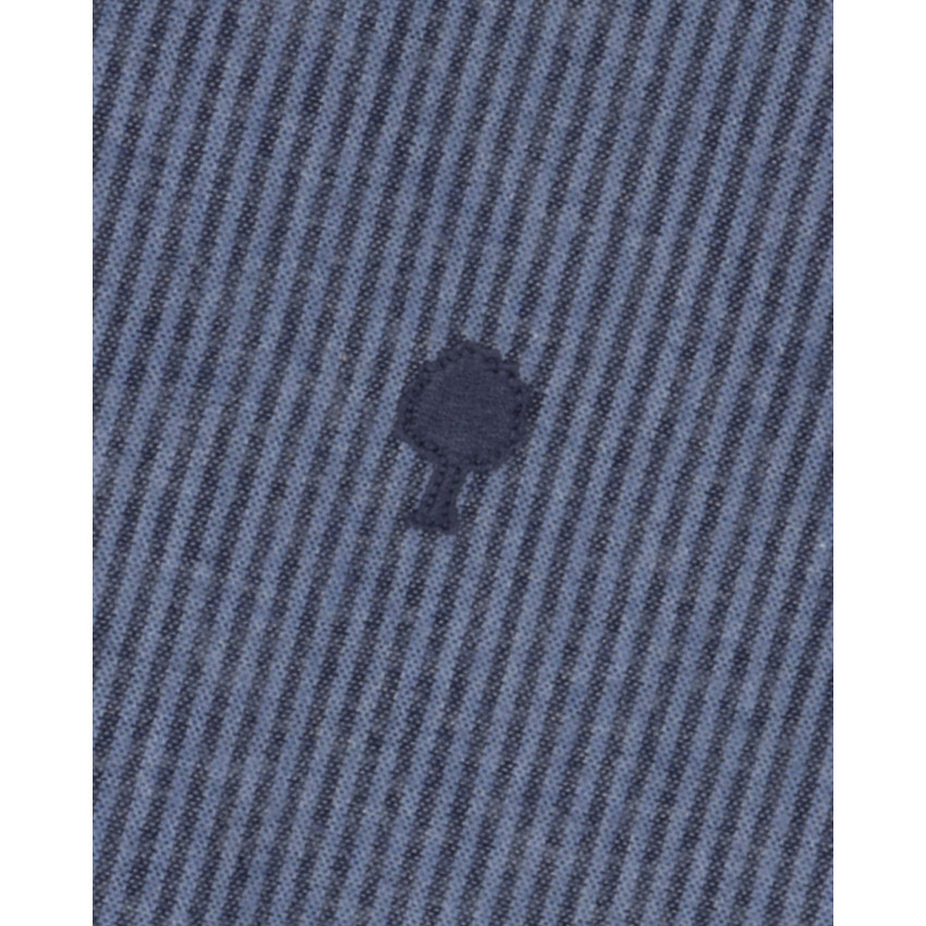 Chemise Faguo Homme IRATY Bleu Cloane Vannes F25SH0105 BLU14