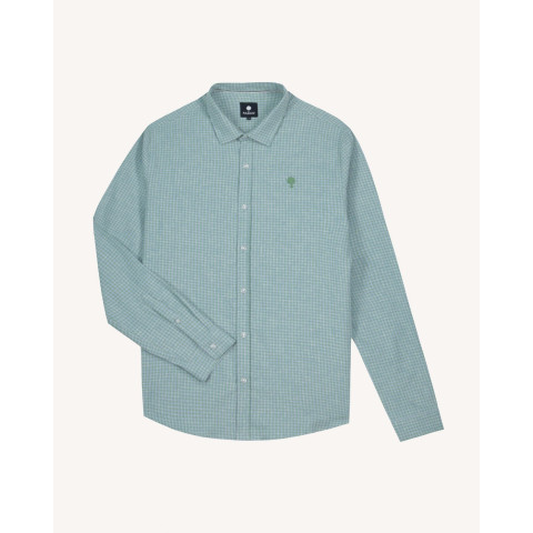 Chemise Faguo Homme IRATY Lagon Cloane Vannes F25SH0106 GRE41